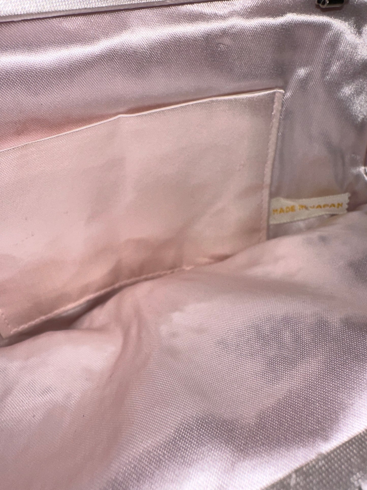 Vintage Small Pink Beaded Purse