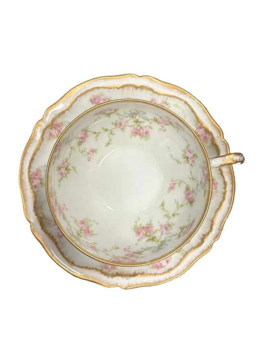 Vintage Limoges Teacup & Saucer Set