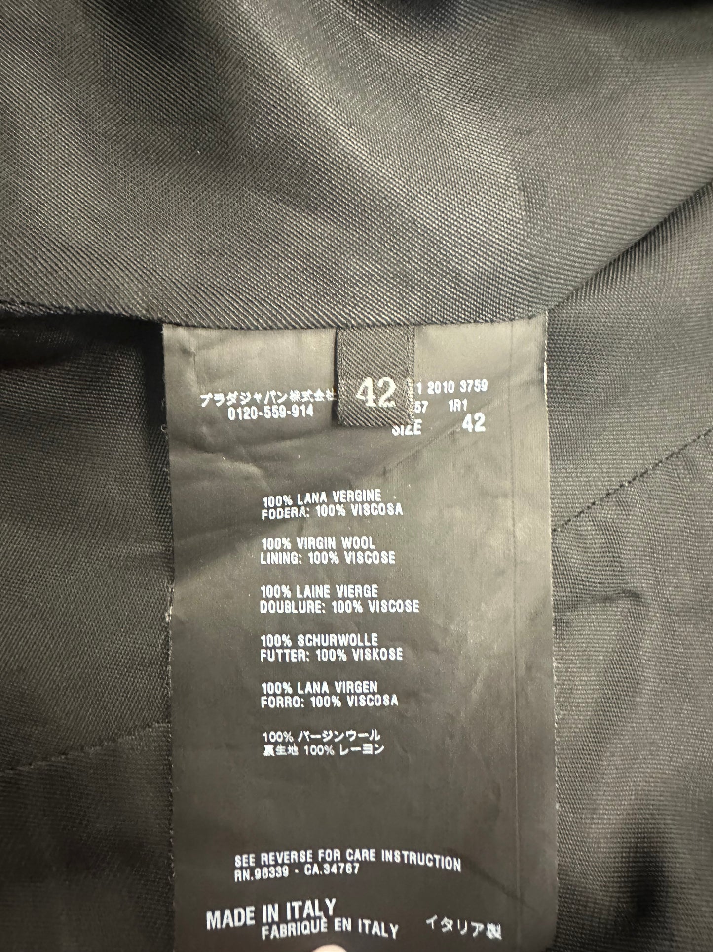 Vintage Prada Cropped Blazer