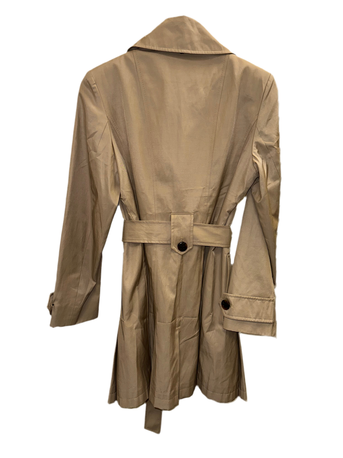 Vintage Pleated Trench Coat