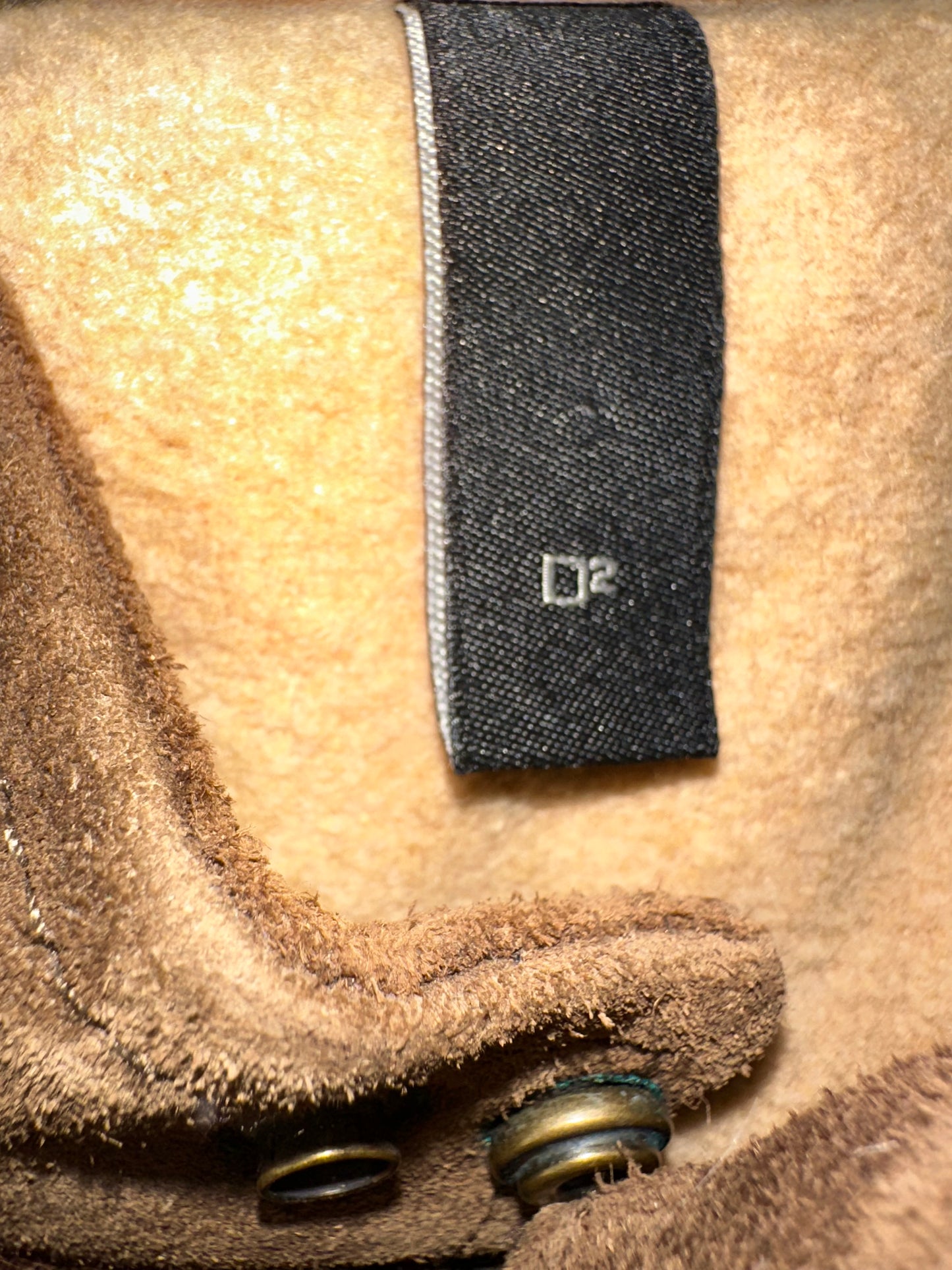 Vintage Dsquared2 Leather Vest