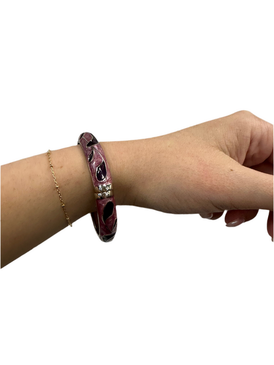 Purple Metal Bangle