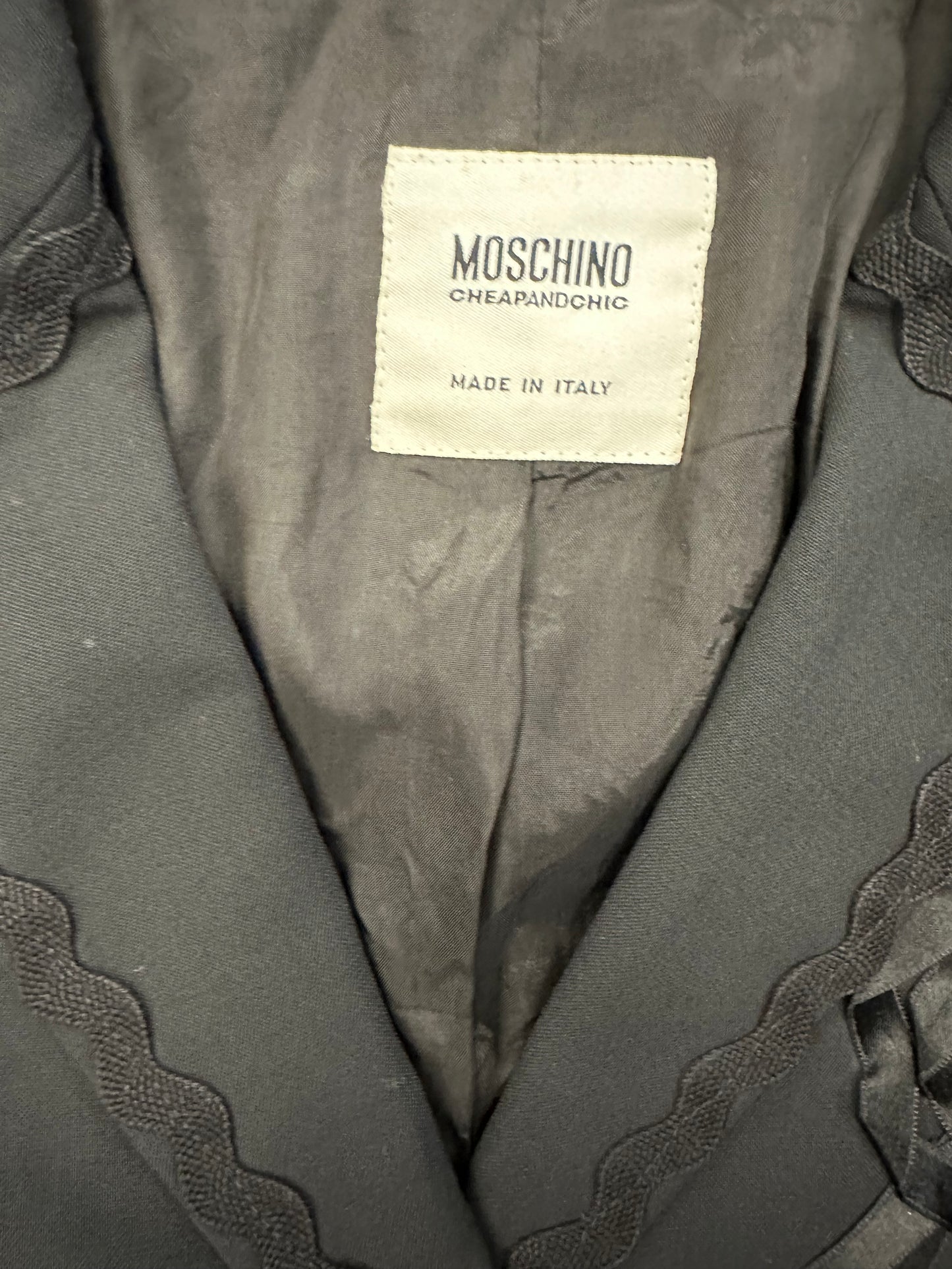 Vintage Moschino Black Blazer