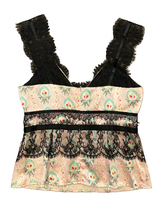 Vintage Lace & Silk Cami