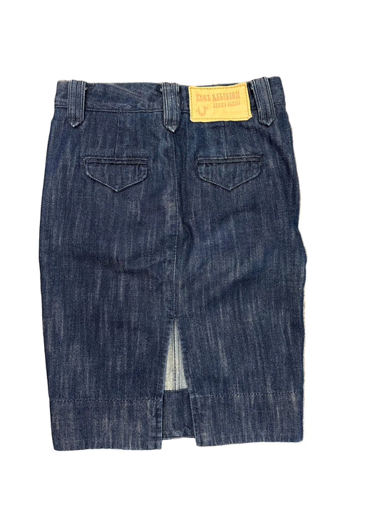 Vintage True Religion Knee Length Skirt