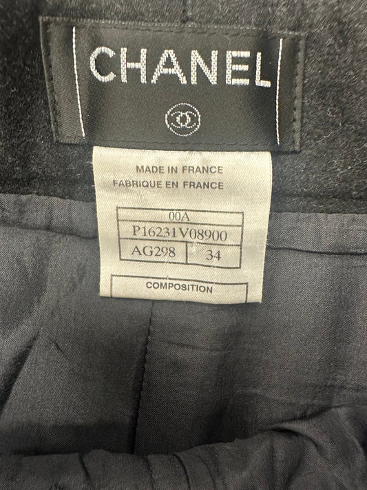 Vintage Chanel Wool Trousers