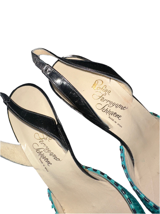 Vintage Leather Heels