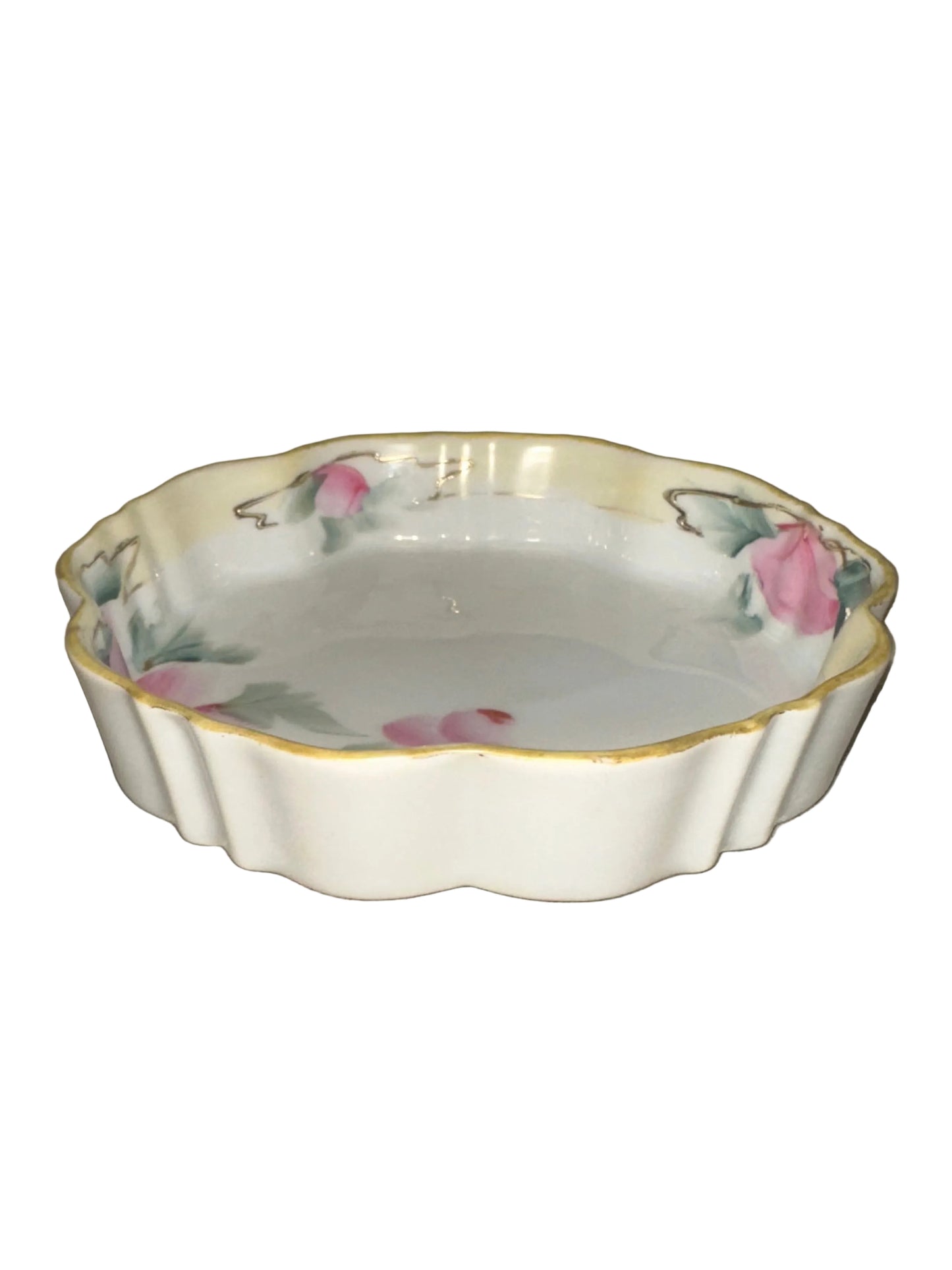 Vintage Jewelry Dish with Lip