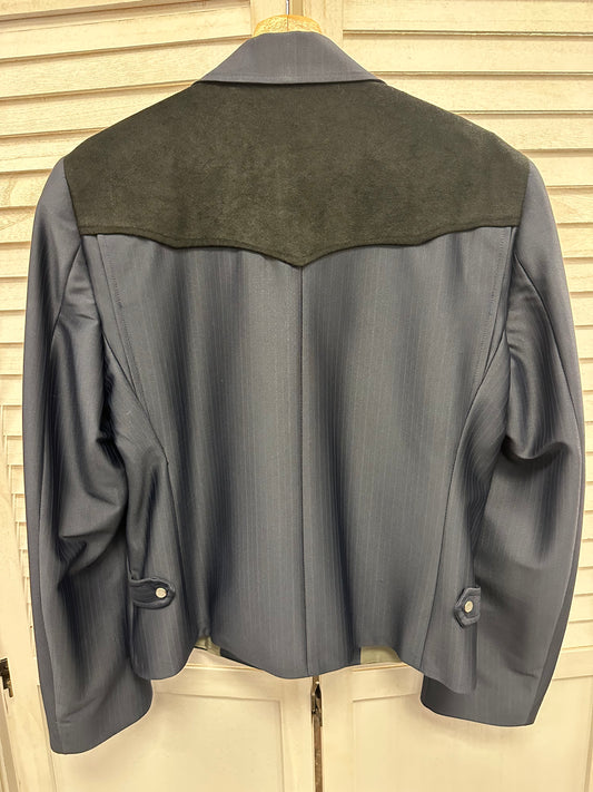 Vintage Navy Western Blazer