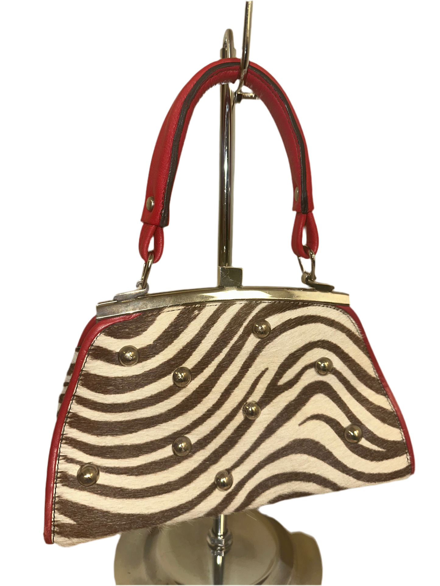 Vintage Italian Ponyhair/Leather Handbag