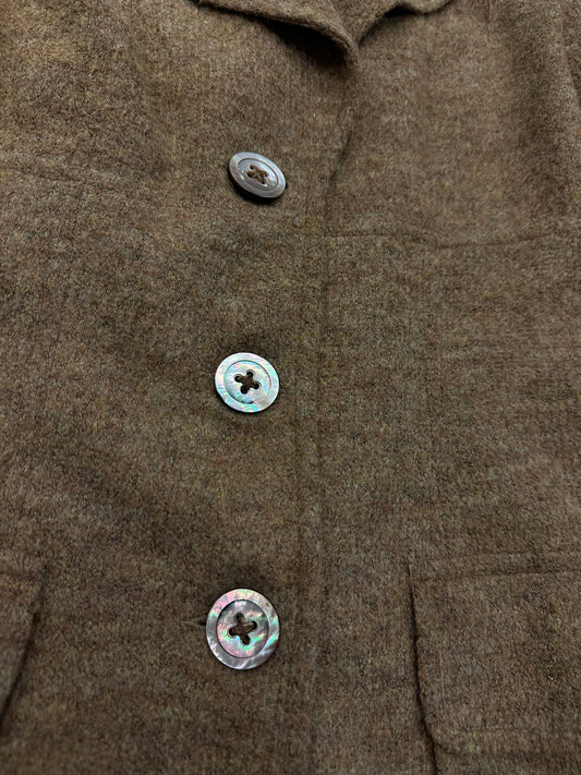 Vintage Nanette Lepore Wool Anchor Jacket