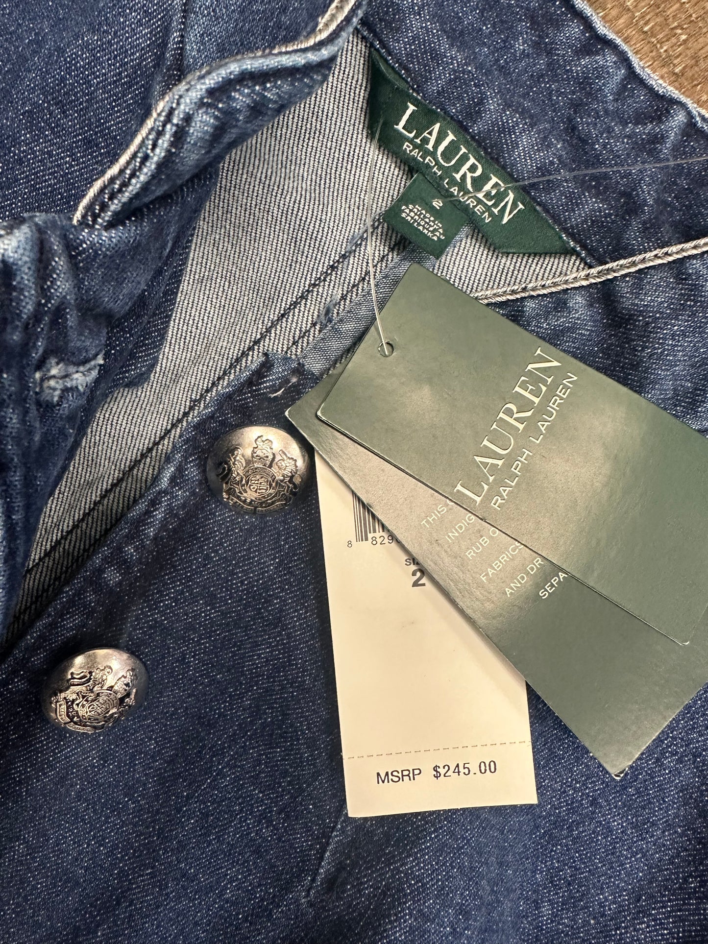 Vintage Ralph Lauren Denim Commander Jacket