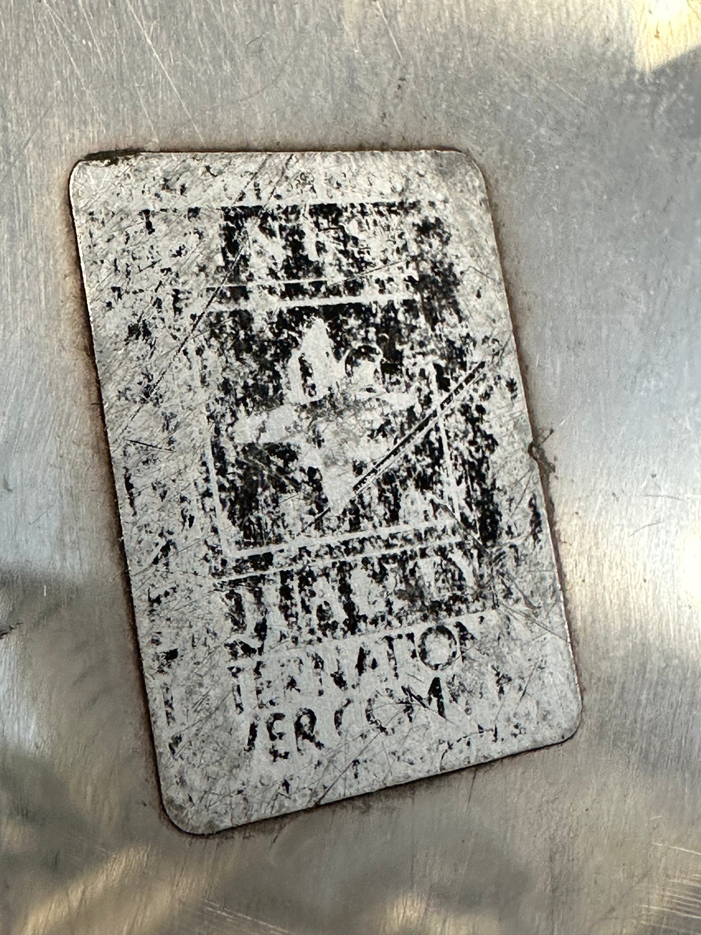 Antique Silver Tray
