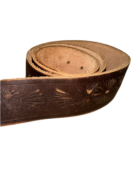 Vintage Dark Brown Belt