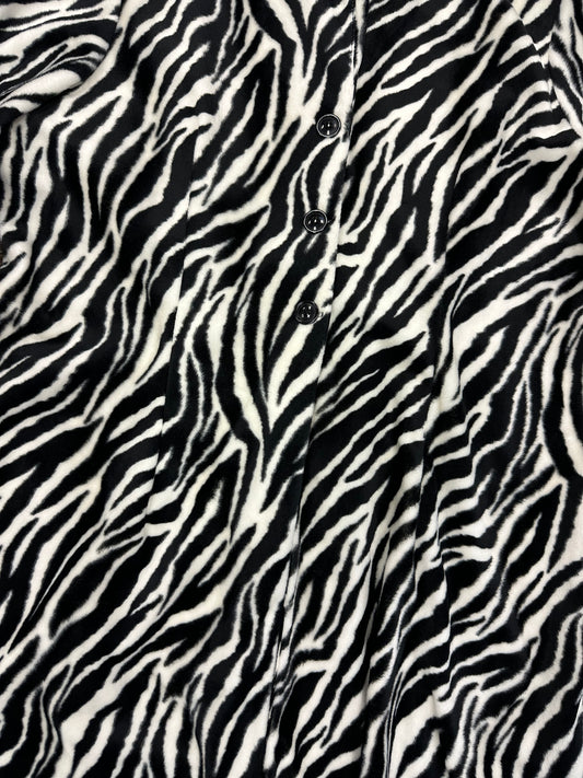 Vintage Zebra Coat