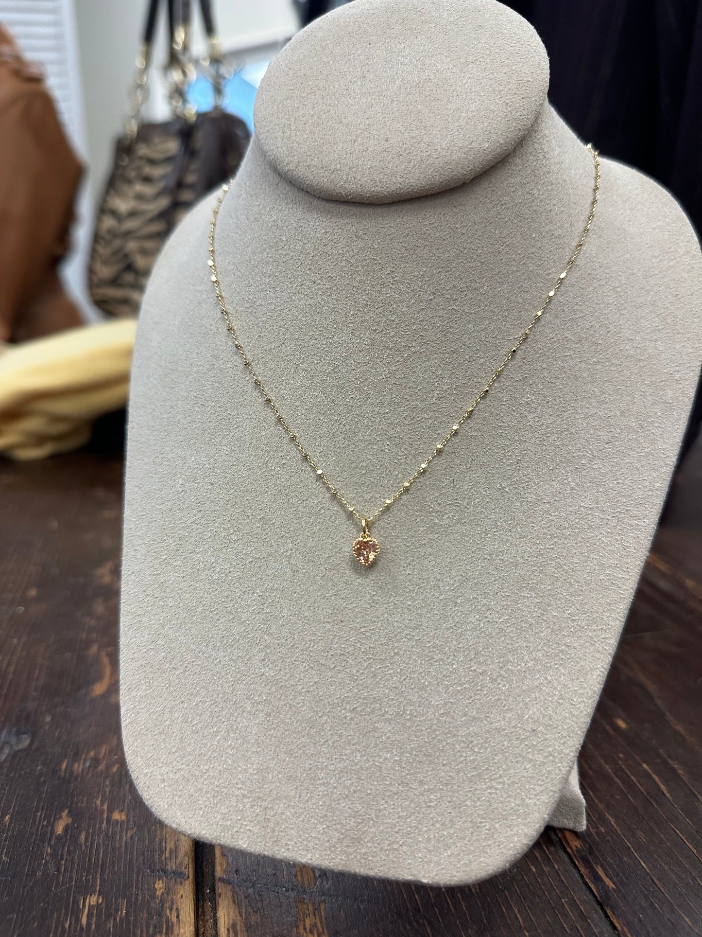 GALYNT 'Juliette Petite Heart' Necklace