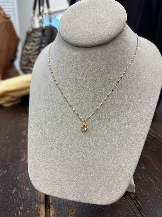 GALYNT 'Juliette Petite Heart' Necklace