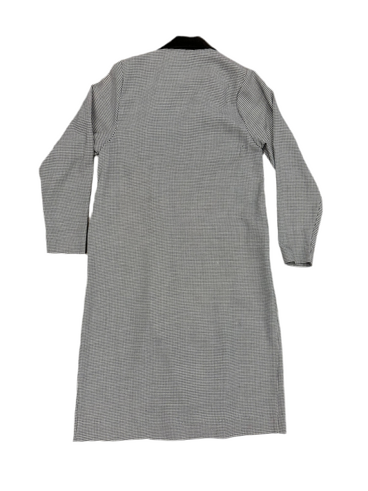 Vintage Saks Fifth Avenue Houndstooth Long Jacket