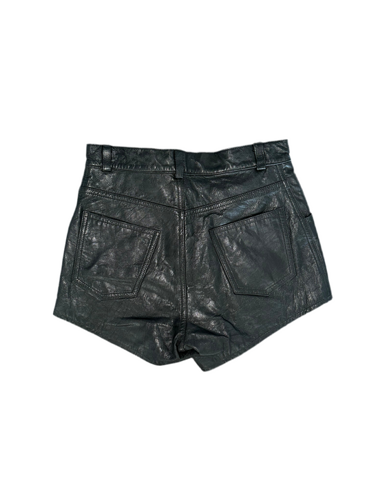 Vintage Leather Shorts