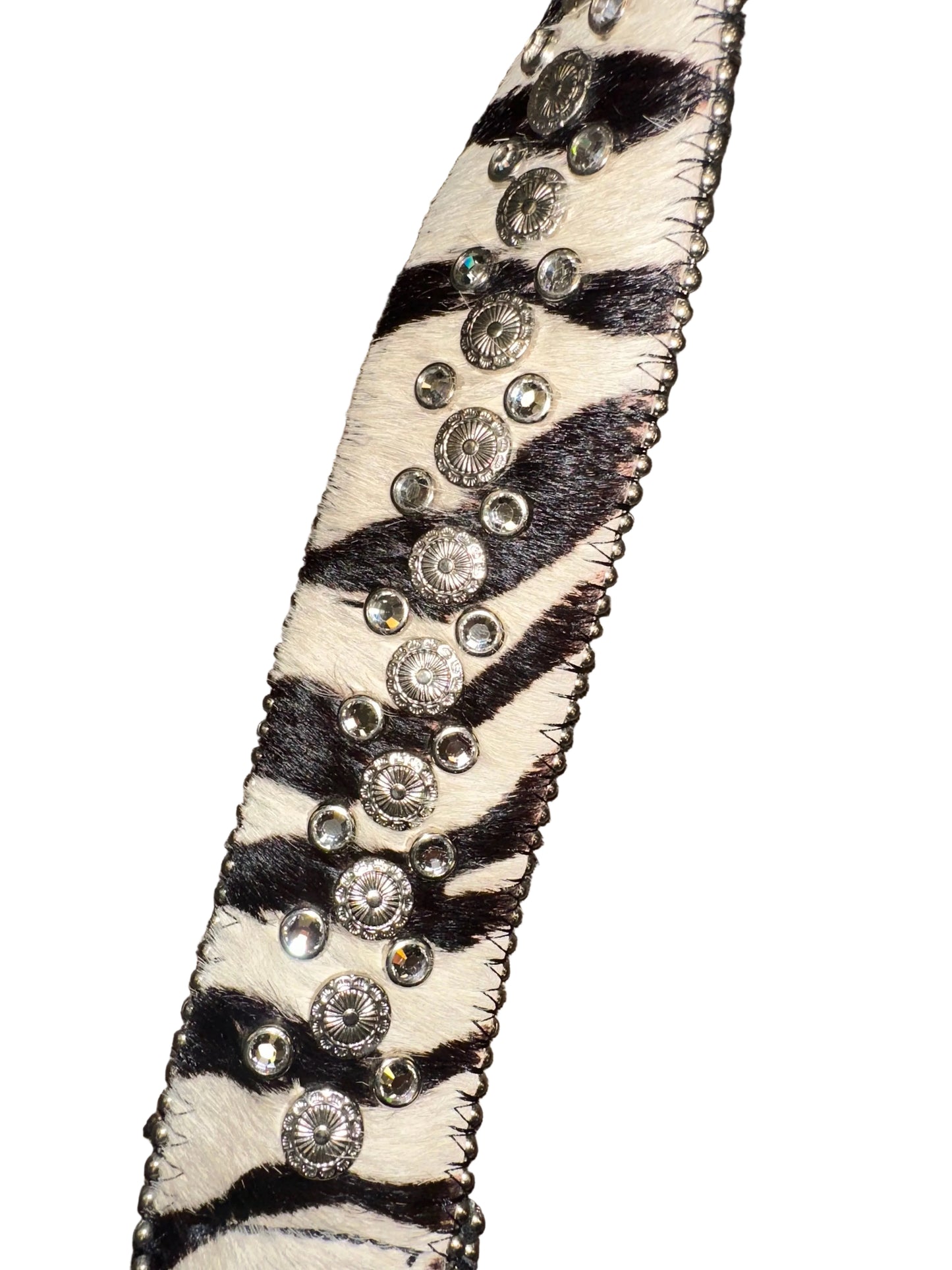 Vintage Zebra Ponyhair Cross Purse
