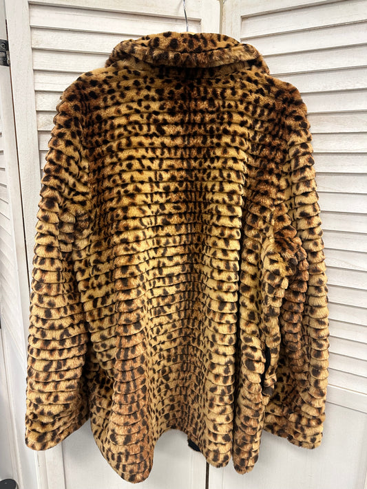 Vintage Faux Fur Cheetah Coat