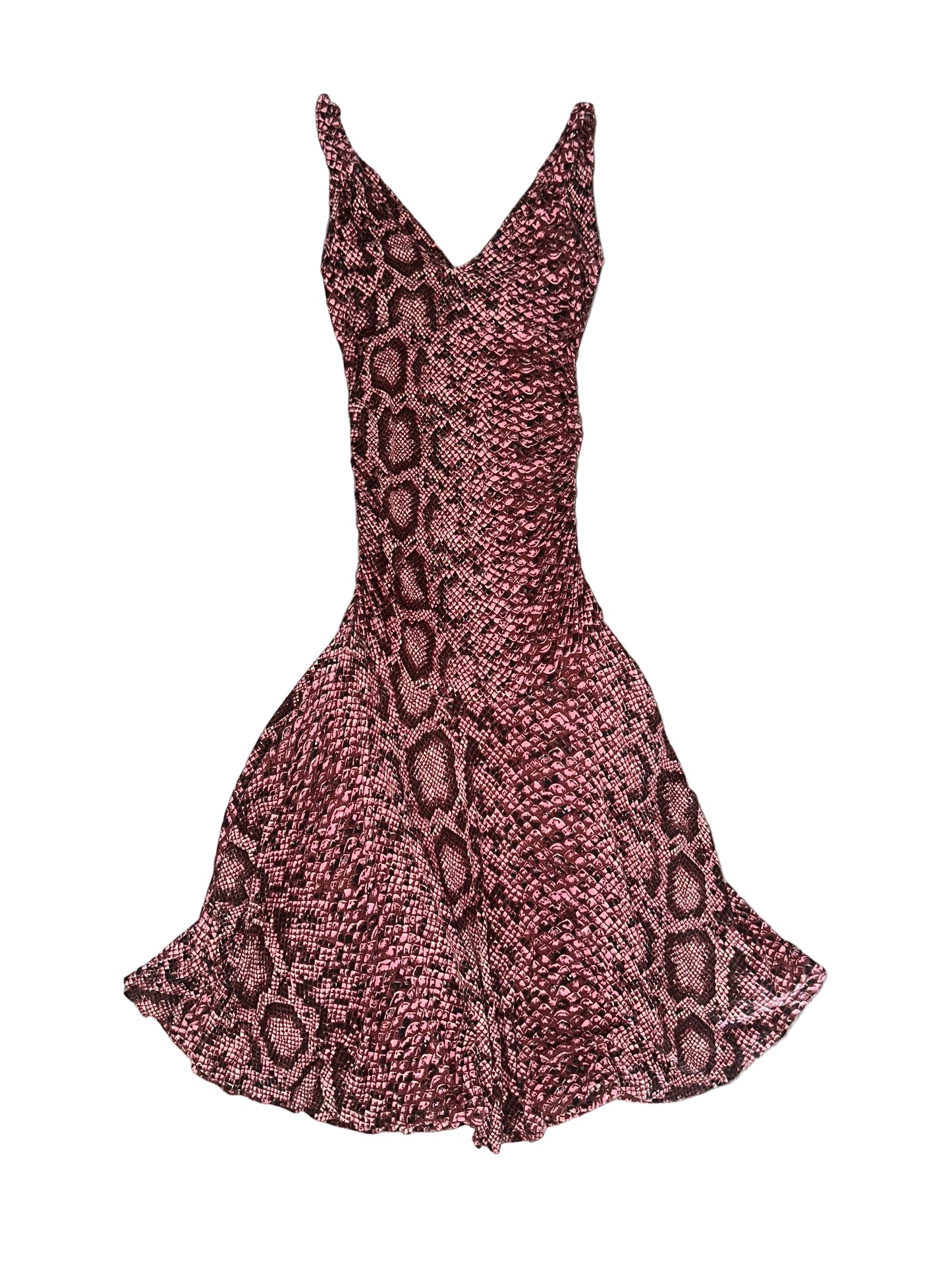 Vintage Betsey Johnson Snakeskin Dress