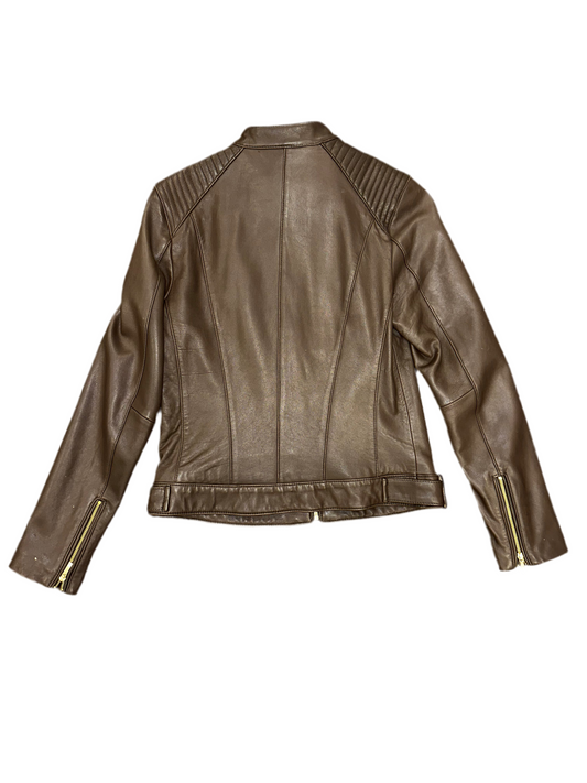 Dark Brown Leather Jacket