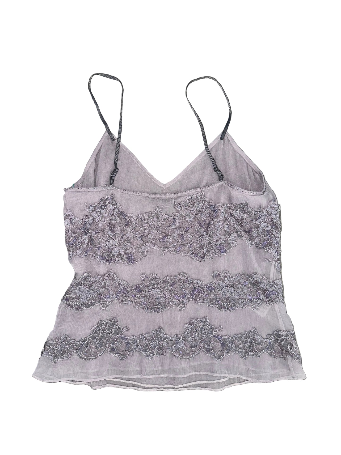 Vintage Lavender Lace Top