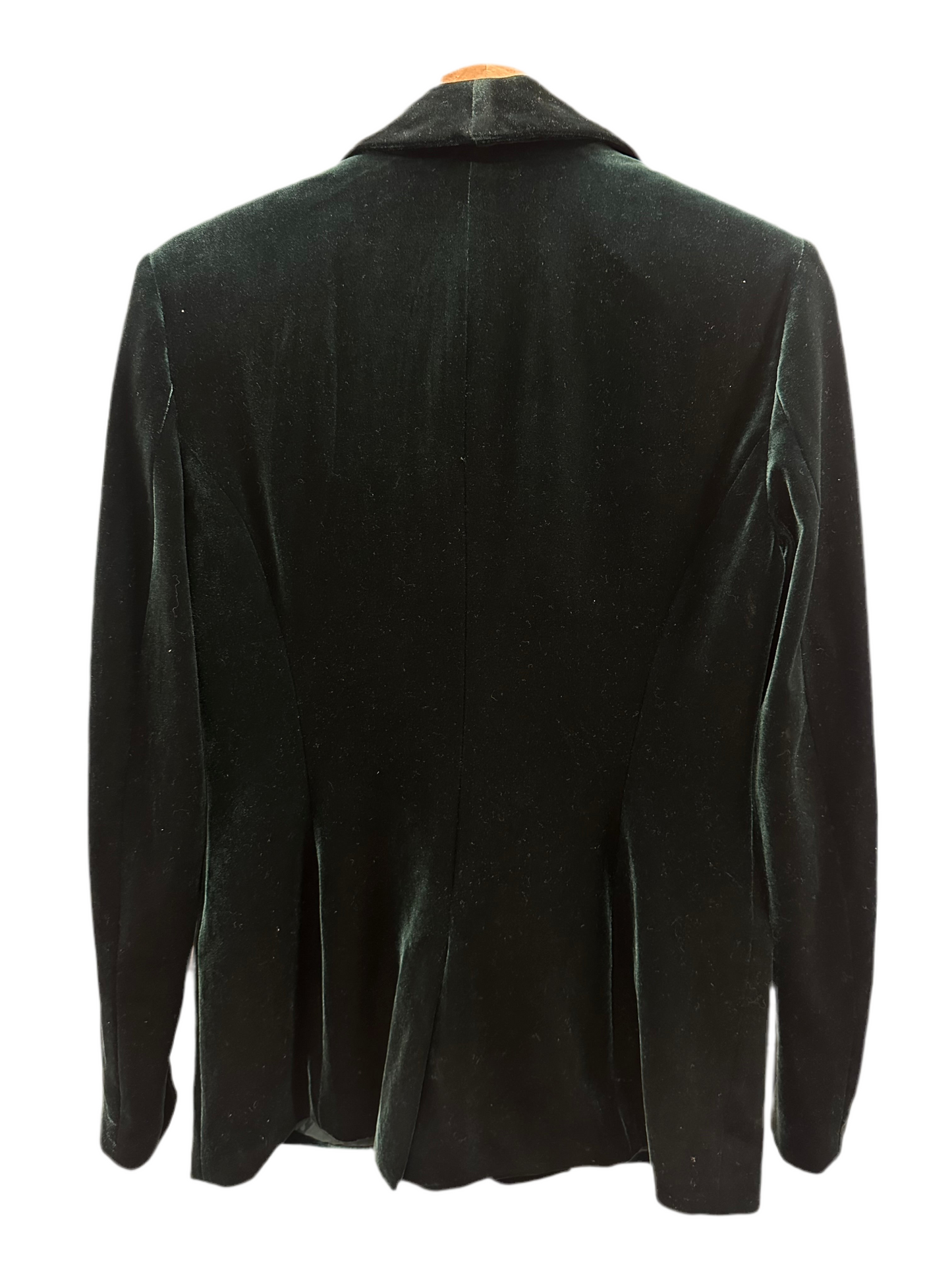 Vintage Green Velvet Blazer
