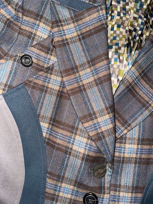 Vintage Kenzo Plaid Blazer