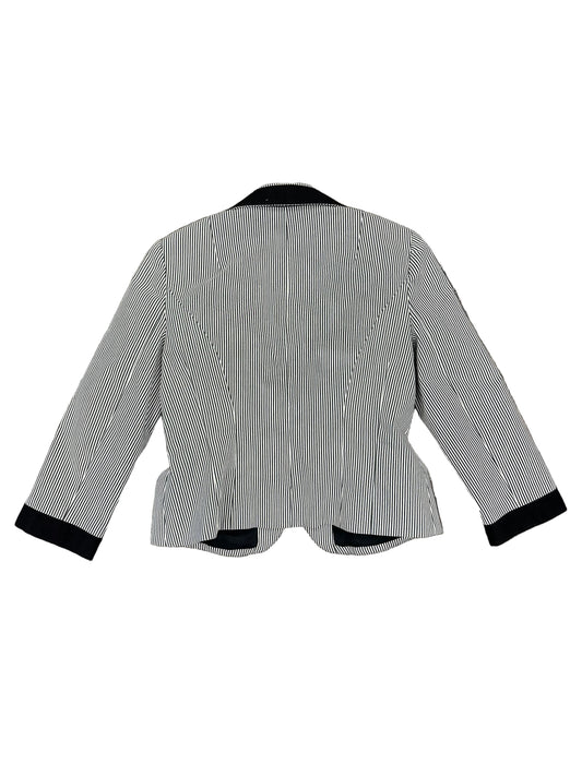 Vintage Black and White Blazer