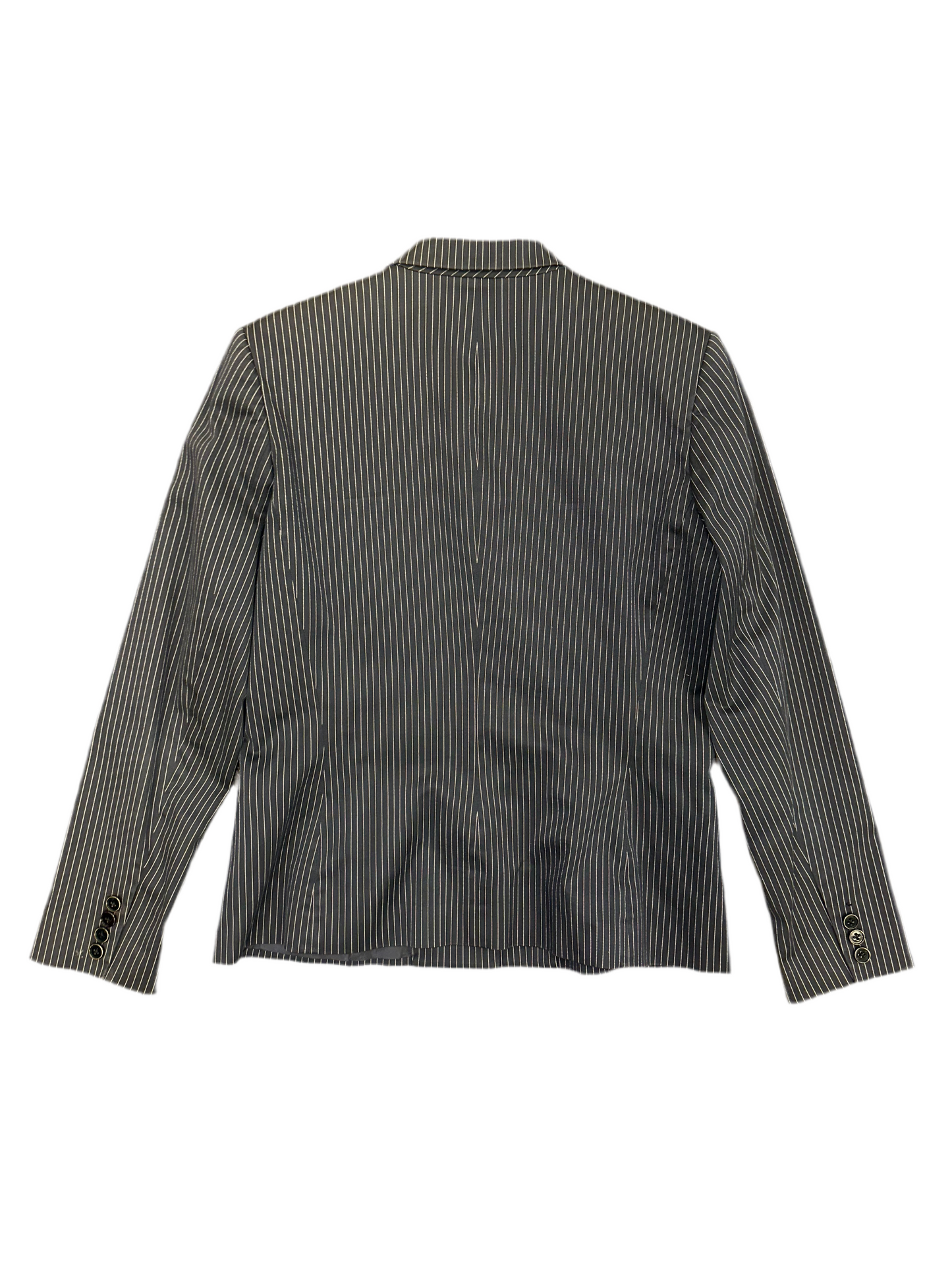 Vintage Ralph Lauren Navy Blue Pinstripe Blazer