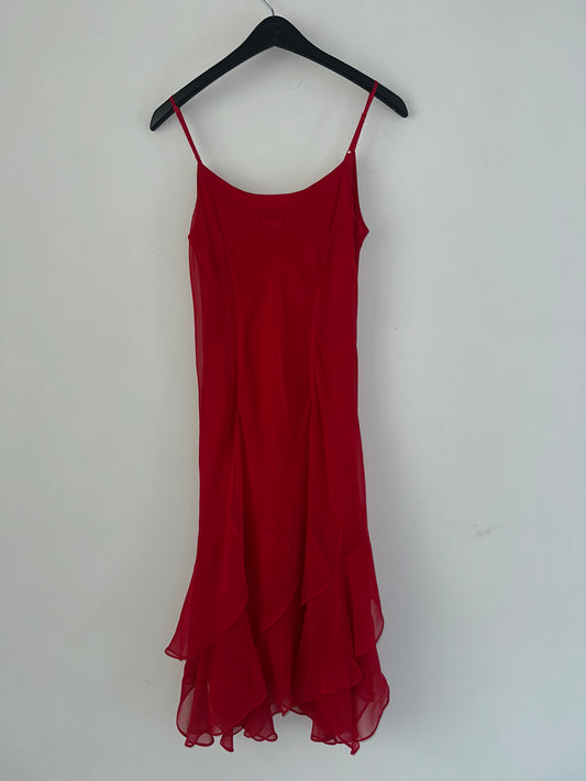 Vintage Red Cocktail Dress