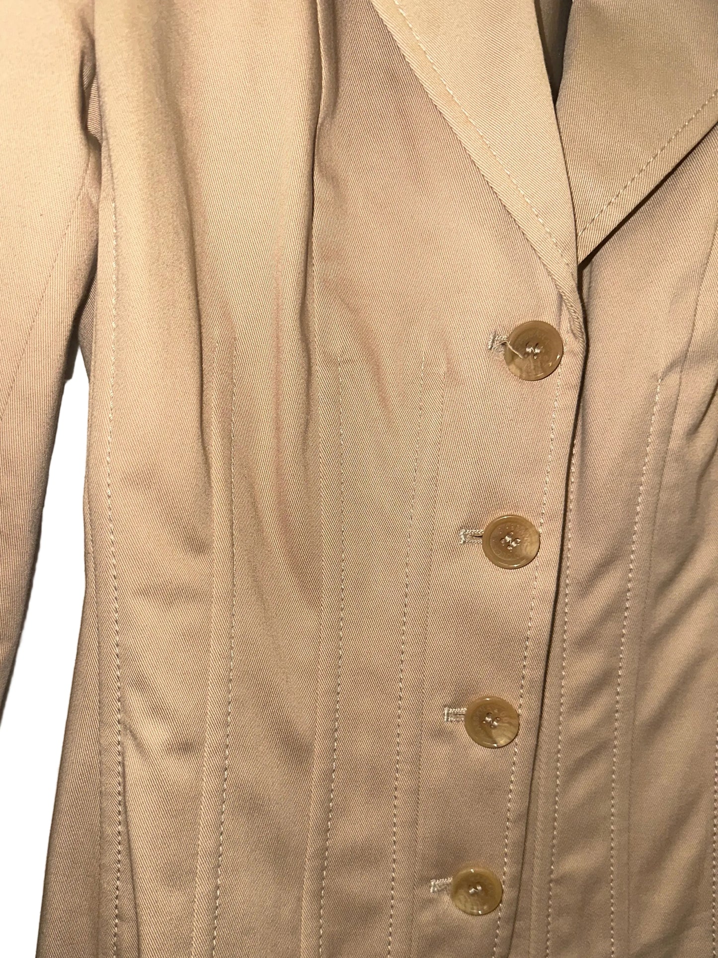 Vintage Dolce & Gabbana Blazer with Ribbing