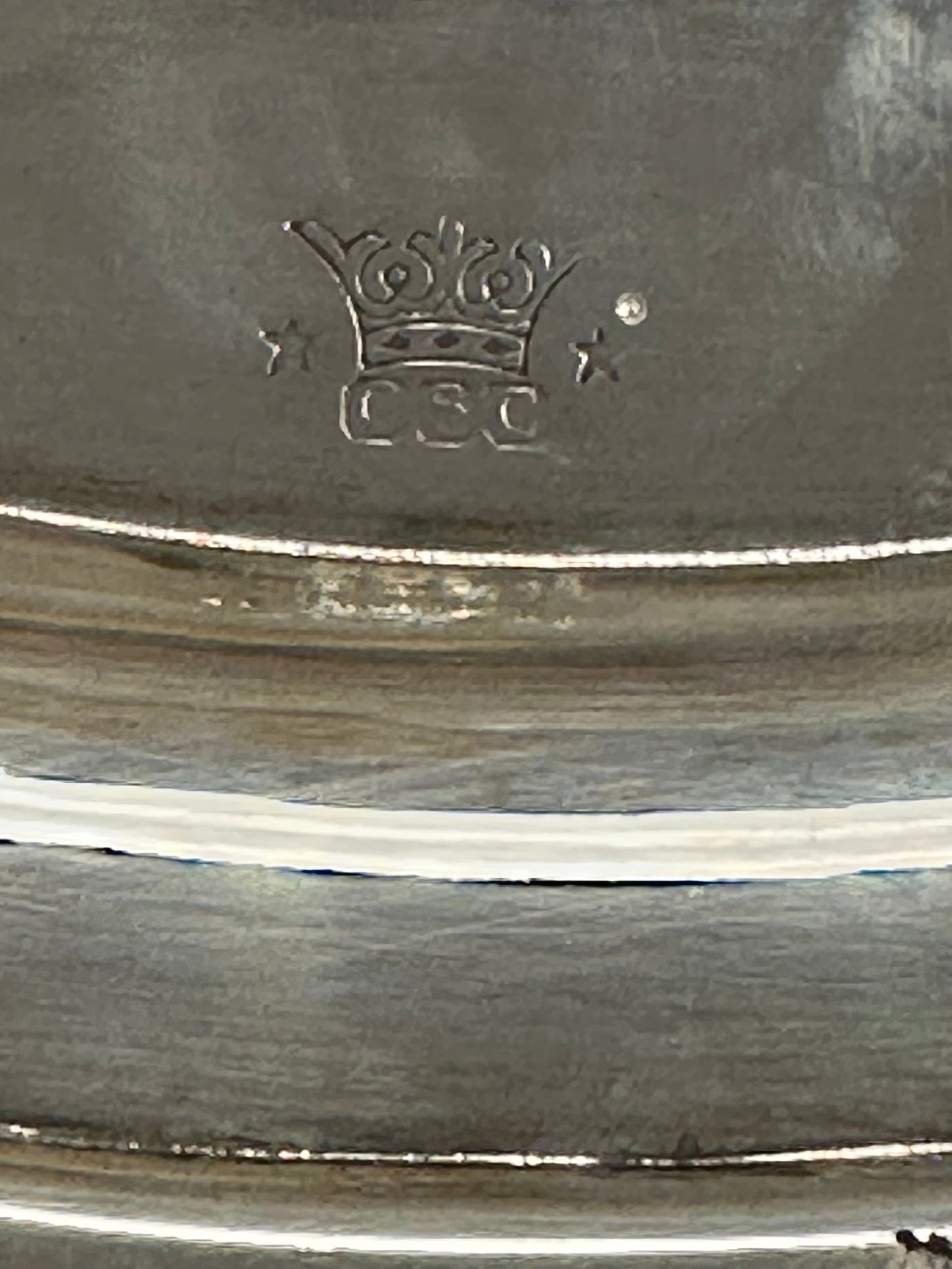 Antique Large Rectangle Silver Platter