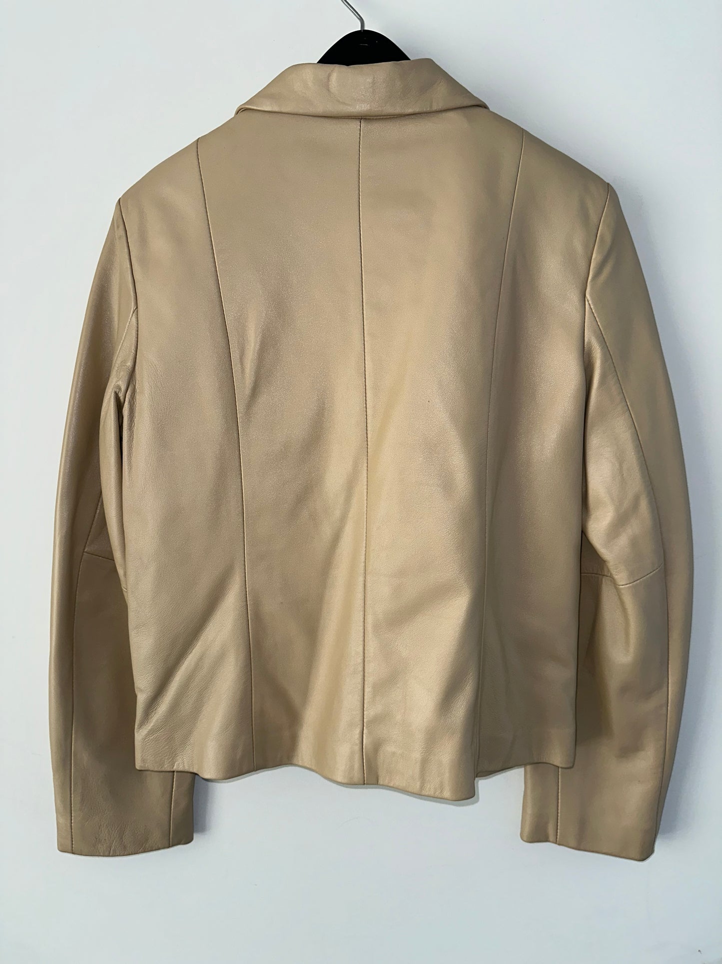 Vintage Tan Leather Jacket