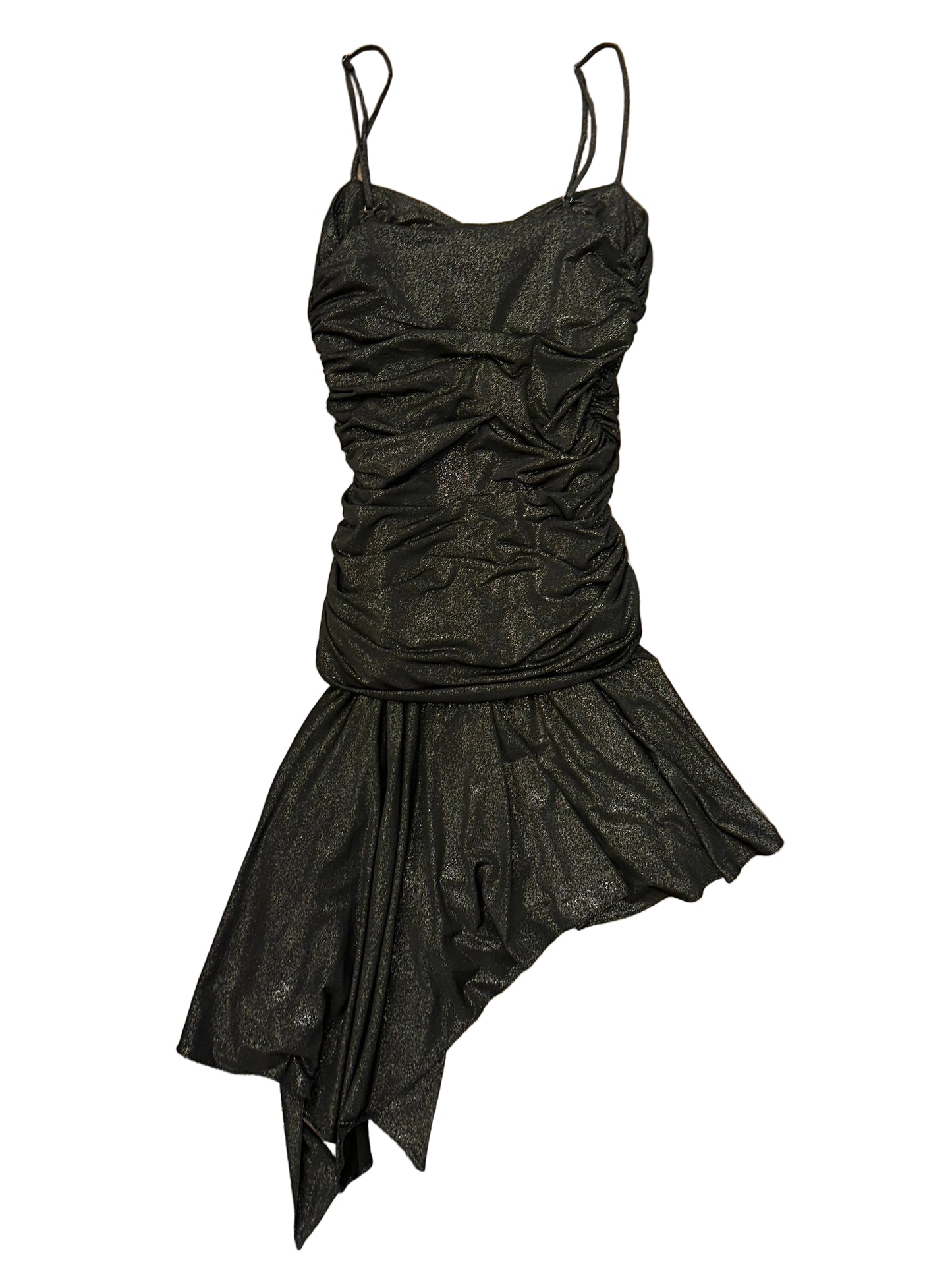 Vintage Y2K Asymmetrical Mini Dress