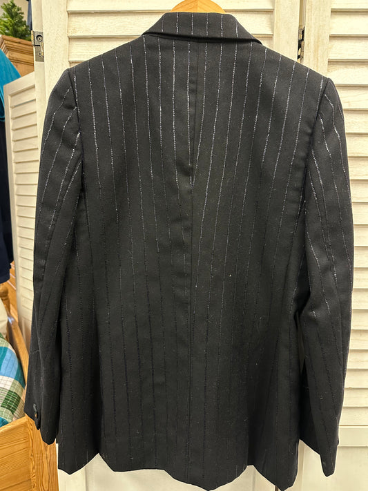 Vintage Sparkly Pinstripe Blazer