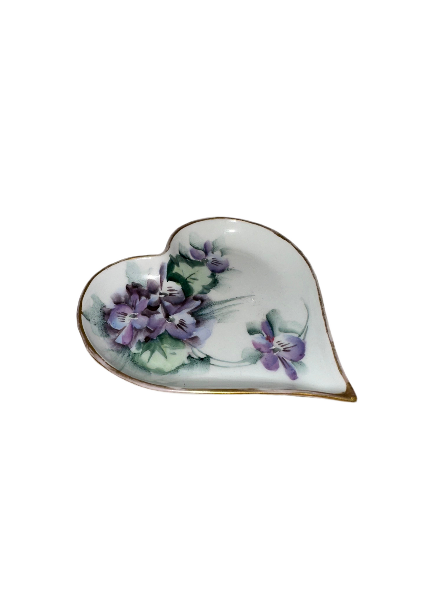 Handpainted Heart Jewelry Dish