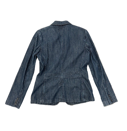 Vintage Ralph Lauren Pinstripe Denim Blazer
