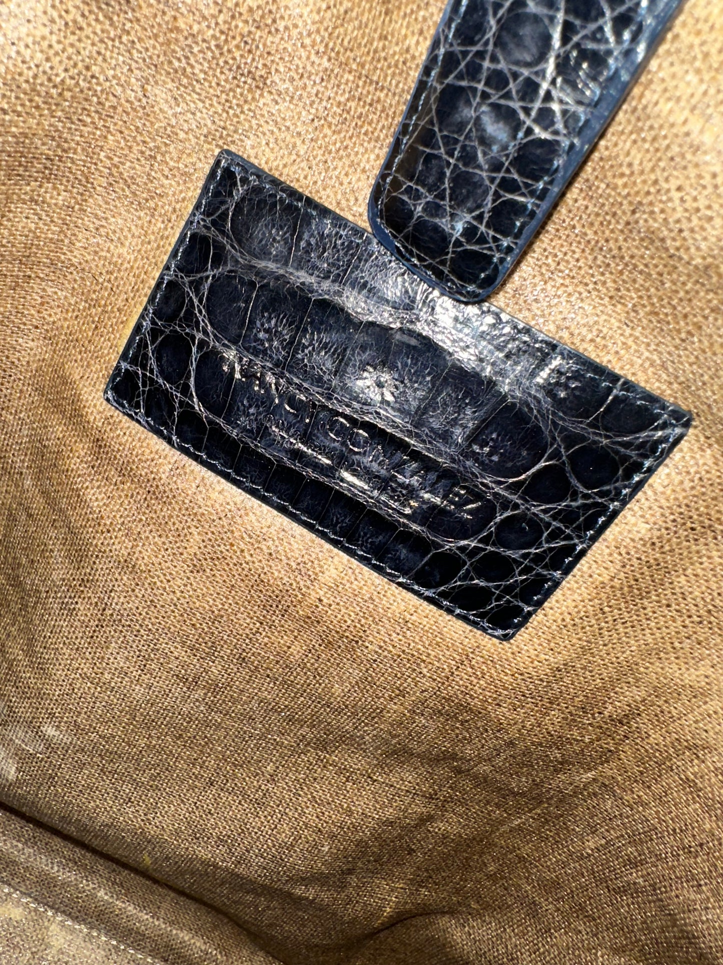 Vintage Python Tote