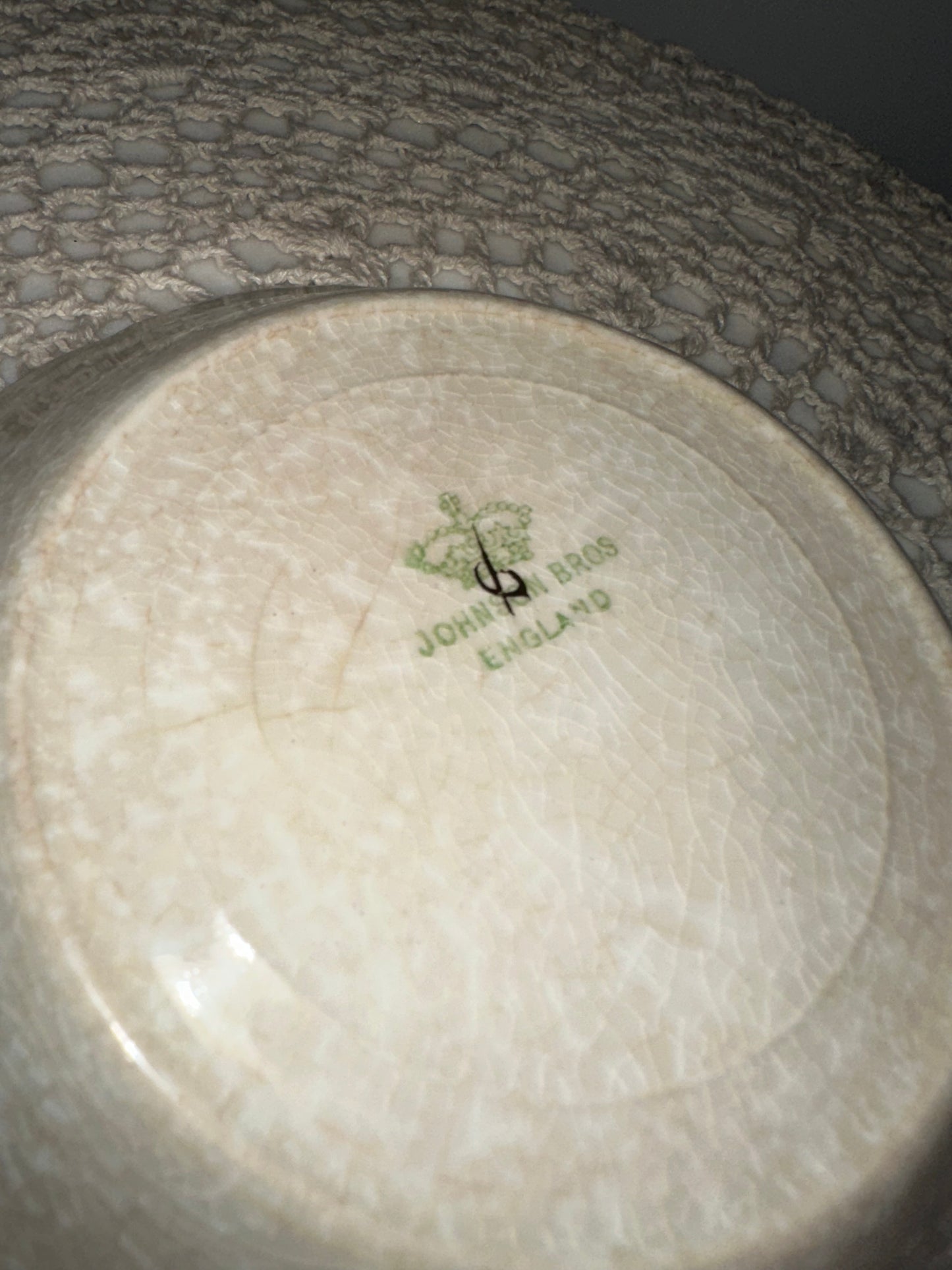 Johnson Bros. Tan Jewelry Catch All Dish