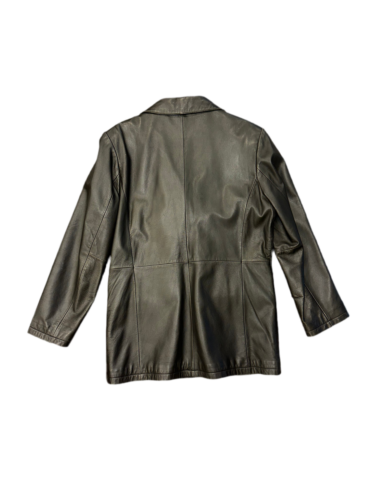 Vintage Leather Blazer