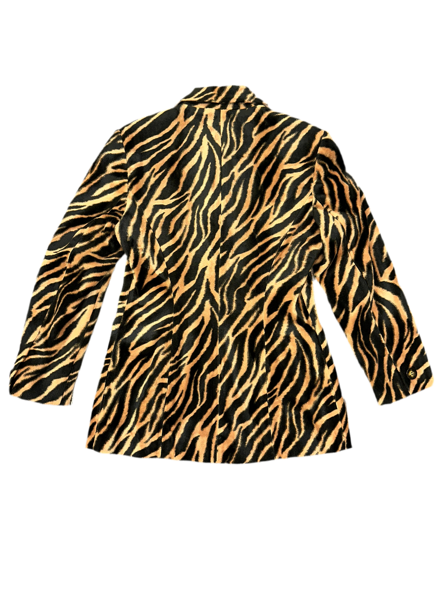 Vintage Tiger Print Blazer