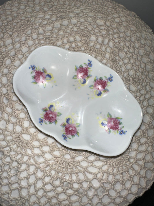 Floral Catch All Dish