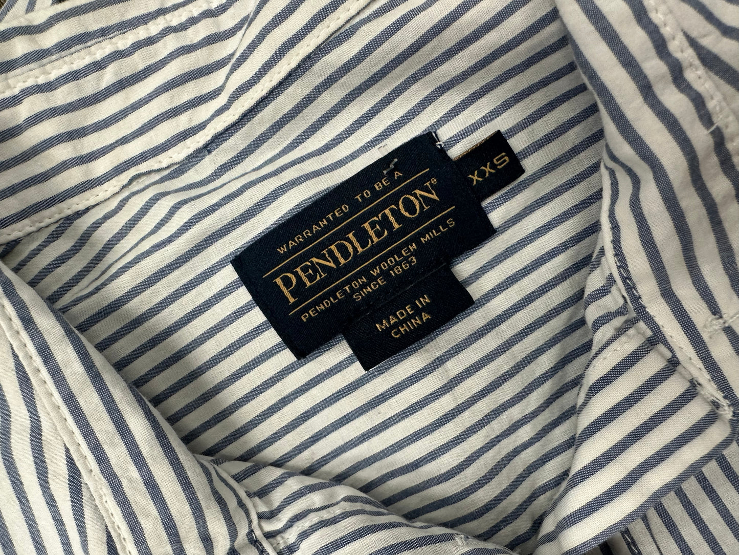 Vintage Pendleton Tailored Blouse