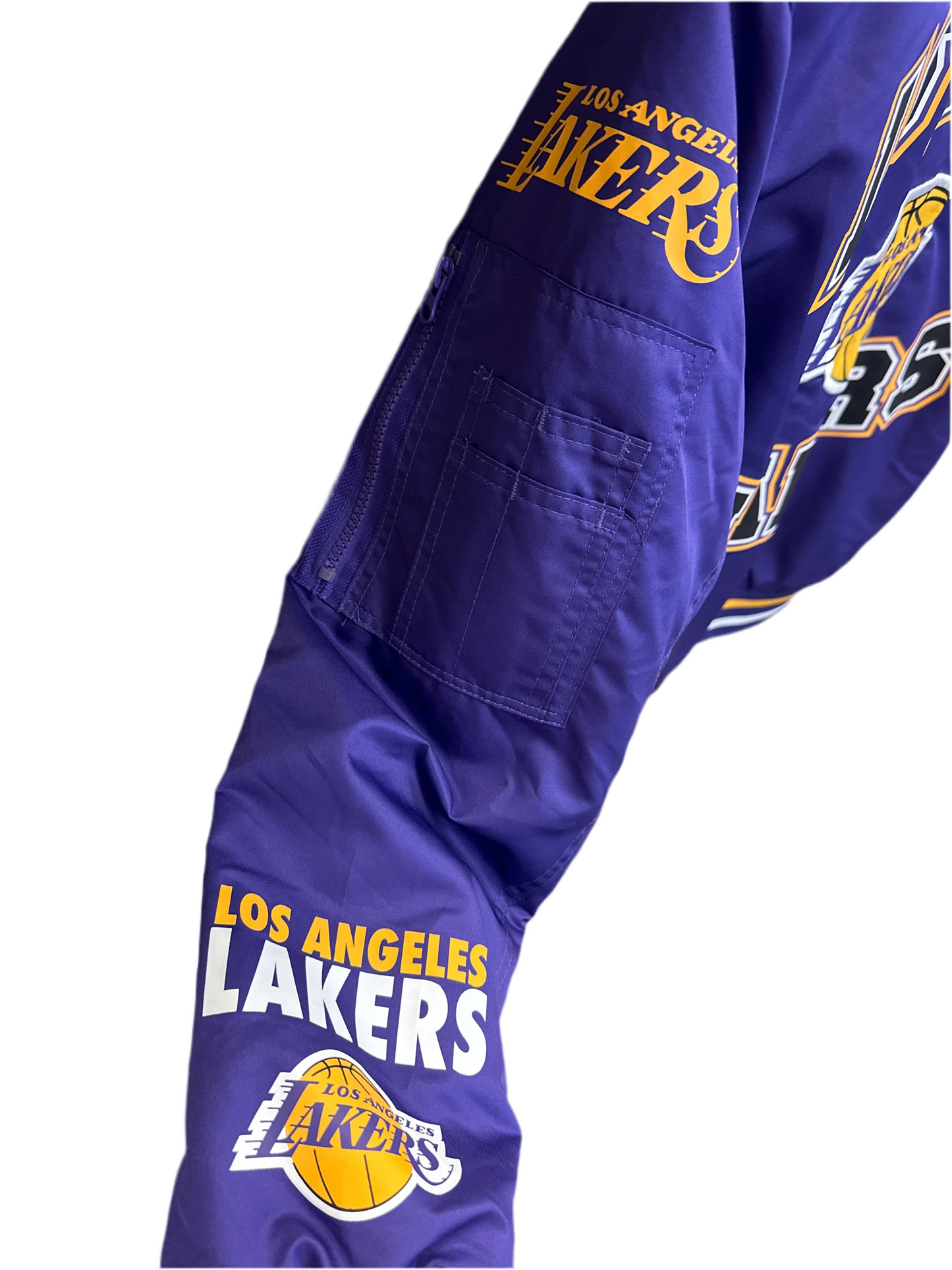 Vintage Lakers Bomber Jacket