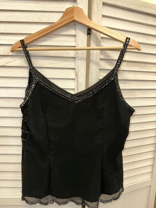 Vintage Embellished Tank Top