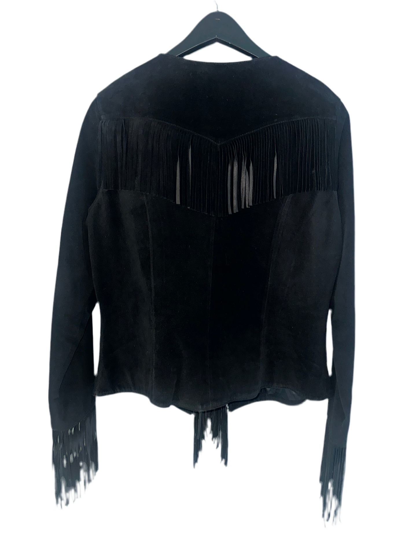 Vintage Suede Fringe Jacket