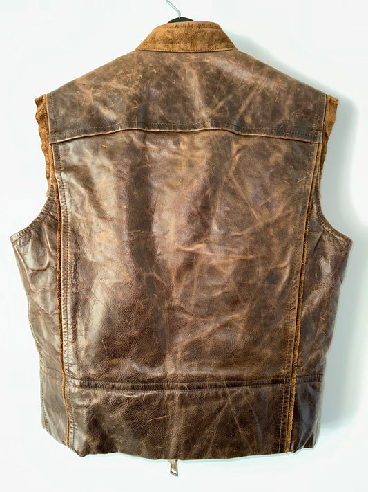 Vintage Dsquared2 Leather Vest